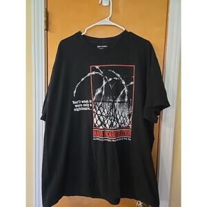 Elijah Justice "MASS INCARNATION " TEE Hip-Hop Rap Streetwear Tee 2X BLACK